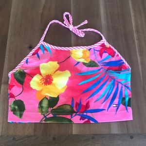 TOMMY HILFIGER  VINTAGE Tropical cropped top 🌺